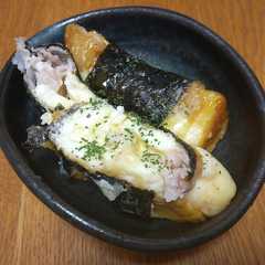 รูปของ 厚揚げとチーズの磯辺焼き風
