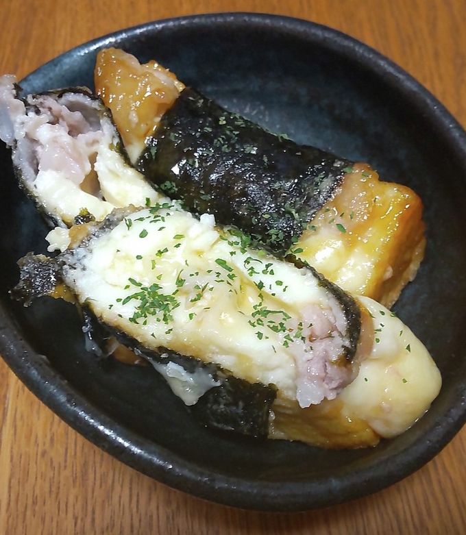 厚揚げとチーズの磯辺焼き風-レシピのメイン写真