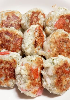 豆腐とはんぺんのふわふわ焼き-レシピのメイン写真