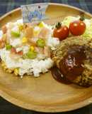 かるしお®　ベーコンとコーンの混ぜご飯