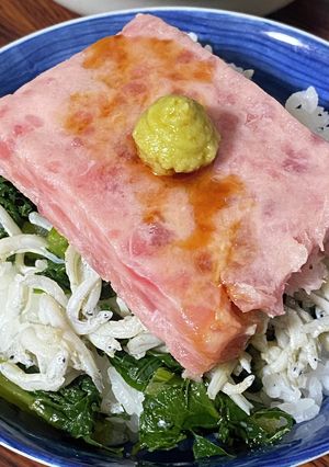 しらすネギトロ丼-レシピのメイン写真