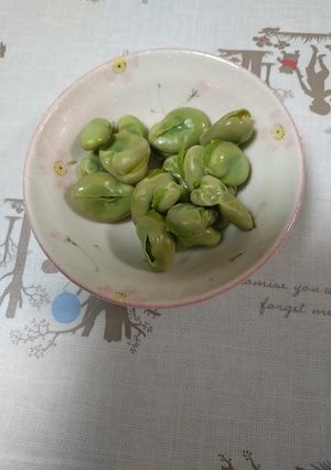 レンチンそら豆-レシピのメイン写真