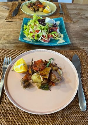 ギリシャ式豚肉とじゃがいものオーブン焼き-レシピのメイン写真