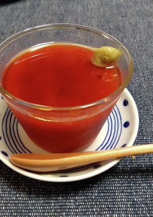 おかずになるトマトジュースのゼリー-レシピのメイン写真