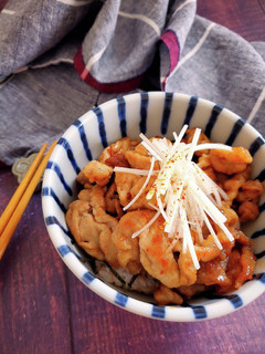 10分で簡単!豚のかば焼き丼-レシピのメイン写真