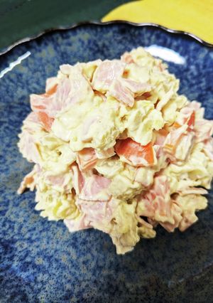 紅あずまのマヨサラダ-レシピのメイン写真