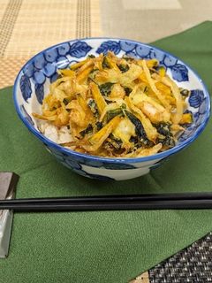 わかめ入り海鮮かき揚げ丼-レシピのメイン写真