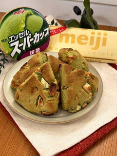 抹茶アイスで即席スコーン-レシピのメイン写真