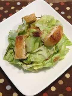 キャベツと油揚げのさっぱり和え-レシピのメイン写真