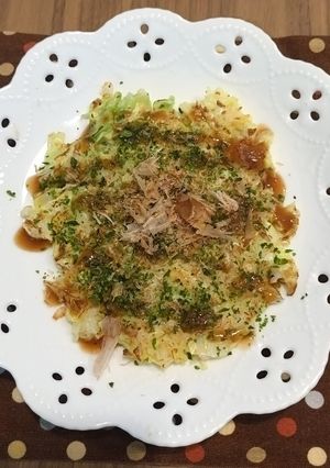 キャベツと小えびのお好み焼き風-レシピのメイン写真