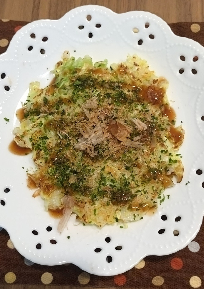 キャベツと小えびのお好み焼き風-レシピのメイン写真