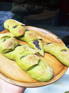 抹茶餡子エピ♡-レシピのメイン写真