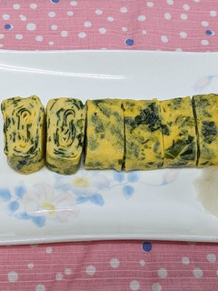 わかめ入り玉子焼き-レシピのメイン写真