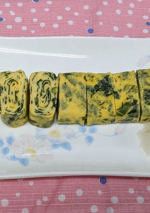 わかめ入り玉子焼き-レシピのメイン写真