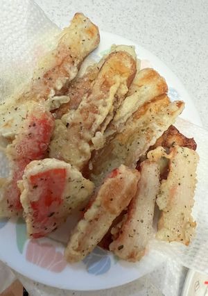 簡単ちくわの磯辺揚げ！カニカマ磯辺揚げ-レシピのメイン写真