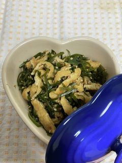 切り昆布×油揚げの甘醤油炒め-レシピのメイン写真
