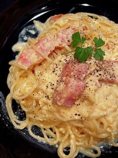 カルボナーラスパゲッティ-レシピのメイン写真