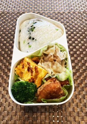 女子高生お弁当★5/8シュウマイから揚げ-レシピのメイン写真