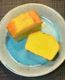 レモンとオレンジのしっとりパウンドケーキ