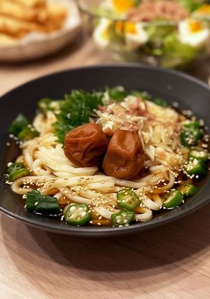 梅おろしうどん-レシピのメイン写真