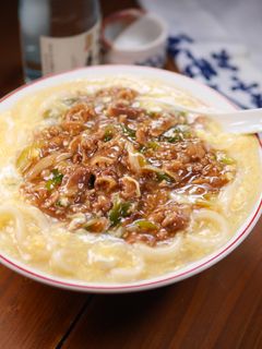 とろとろあんかけ肉うどん-レシピのメイン写真