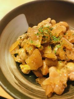 毎日の納豆●福神漬けトッピング-レシピのメイン写真