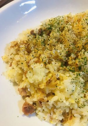 焼き鳥缶活用●やきとり玉子チャーハン-レシピのメイン写真