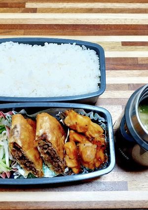 高校生男子お弁当24年5月9日-レシピのメイン写真