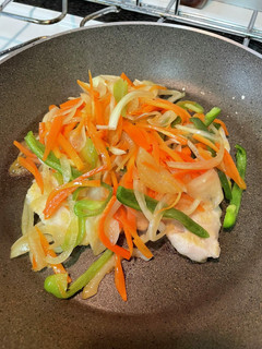 焼き鶏胸肉と野菜マリネ-レシピのメイン写真