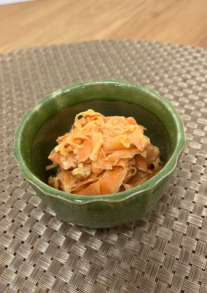 にんじんの胡麻マヨ和え-レシピのメイン写真