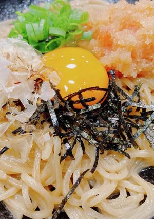 めんたいバター宗田節うどん-レシピのメイン写真