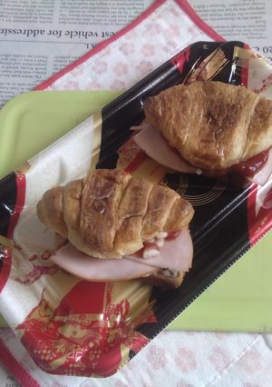 ロースハム&チーズのプチホットサンド10-レシピのメイン写真