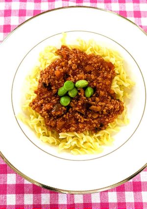 野菜たっぷりミートパスタ-レシピのメイン写真