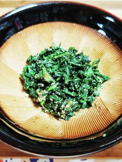 春菊の胡麻和え-レシピのメイン写真