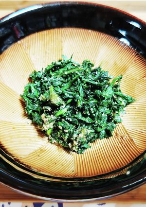 春菊の胡麻和え-レシピのメイン写真
