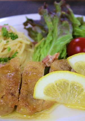 鶏もも肉のレモンバターソース-レシピのメイン写真