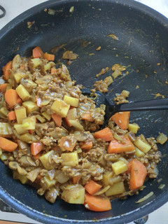 鶏そぼろのキーマカレー-レシピのメイン写真