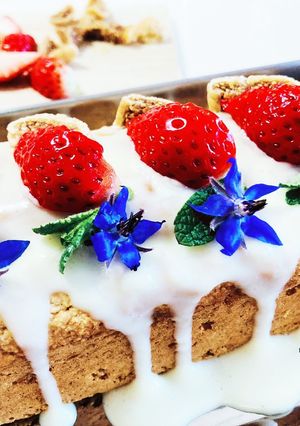 イチゴのパウンドケーキ　グルテンフリー-レシピのメイン写真