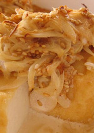 厚揚げと玉ねぎのマヨトースト-レシピのメイン写真
