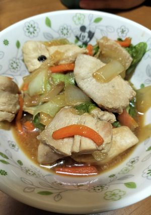 鶏むね肉のオイスターソース炒め-レシピのメイン写真