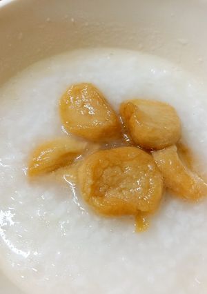 おつゆ麩の炒め煮でカンタン中華粥風に-レシピのメイン写真