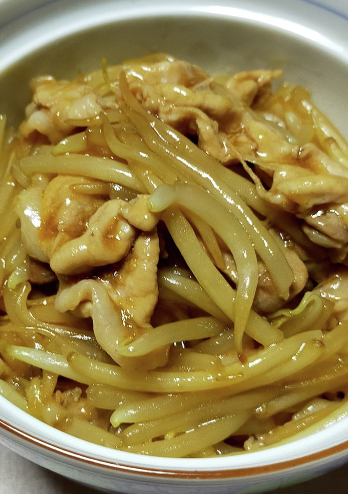 簡単節約♫豚もやし丼-レシピのメイン写真