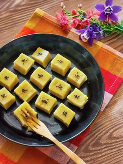 レンチン一発!さつまいもキューブケーキ-レシピのメイン写真