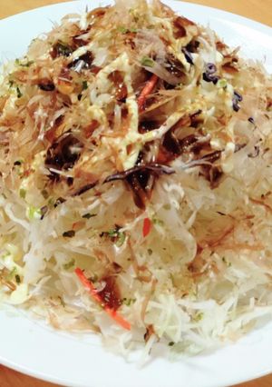 ミックスカットキャベツのお好み焼きサラダ-レシピのメイン写真