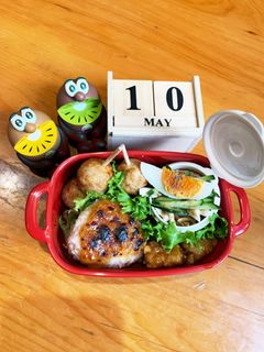 高二長女 お弁当(焼きおむすび4)-レシピのメイン写真