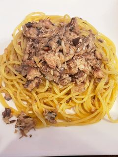 サバ缶 ペペロンチーノ-レシピのメイン写真