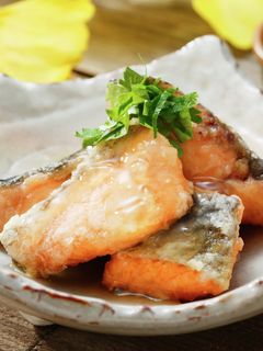 鮭節だしで漬ける 鮭の漬け焼き-レシピのメイン写真