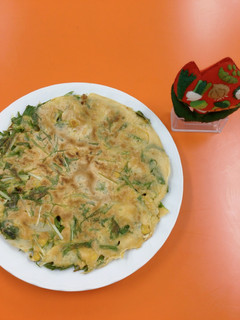 水菜のチヂミ -レシピのメイン写真