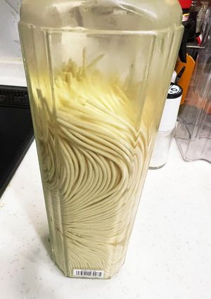 在宅ワークに最適！もちもち水漬けパスタ-レシピのメイン写真