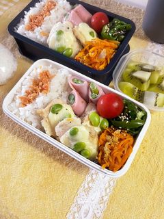 20240510娘ちゃん息子っちのお弁当-レシピのメイン写真
